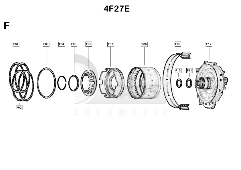 Акпп 4r70w схема